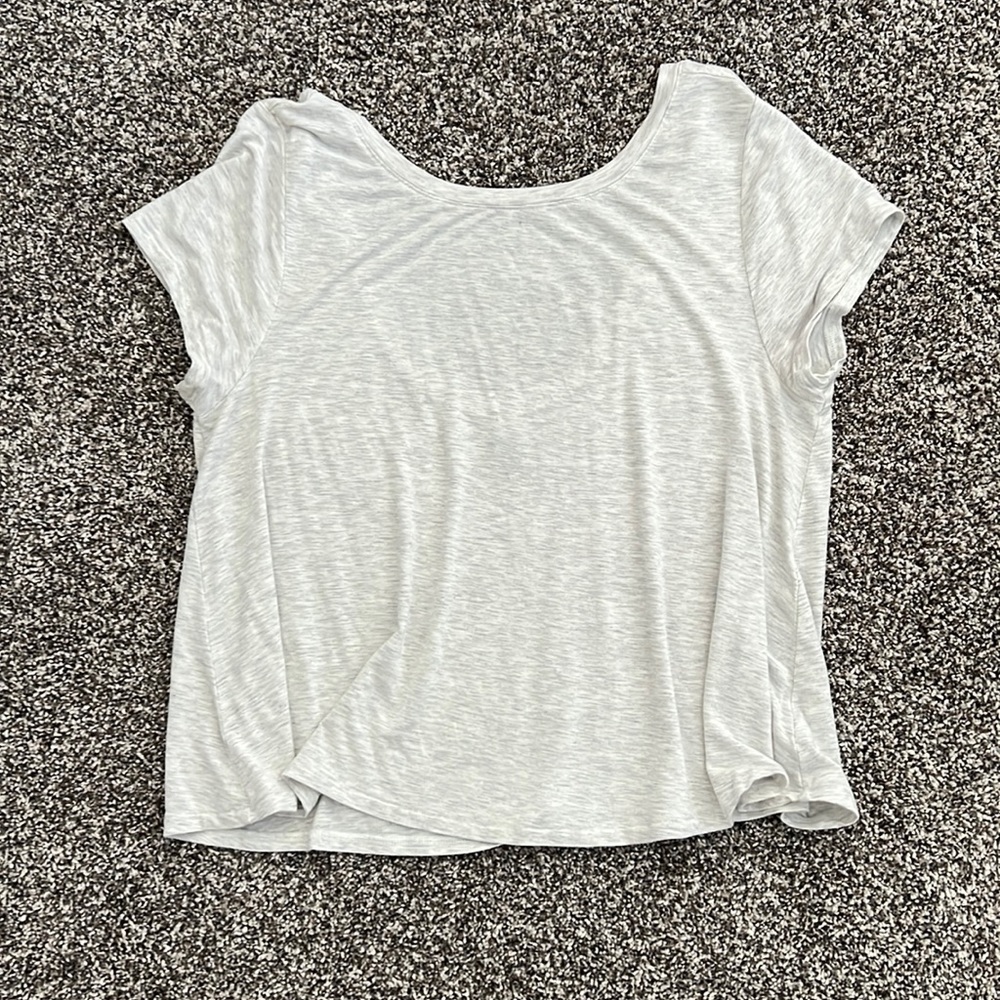 Aerie - Real soft - Heather Grey color - Scoop neck tee